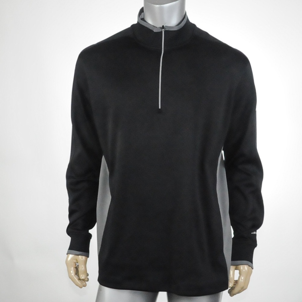 Nike Golf - Black Pull Over - Zip Neck - Size XL